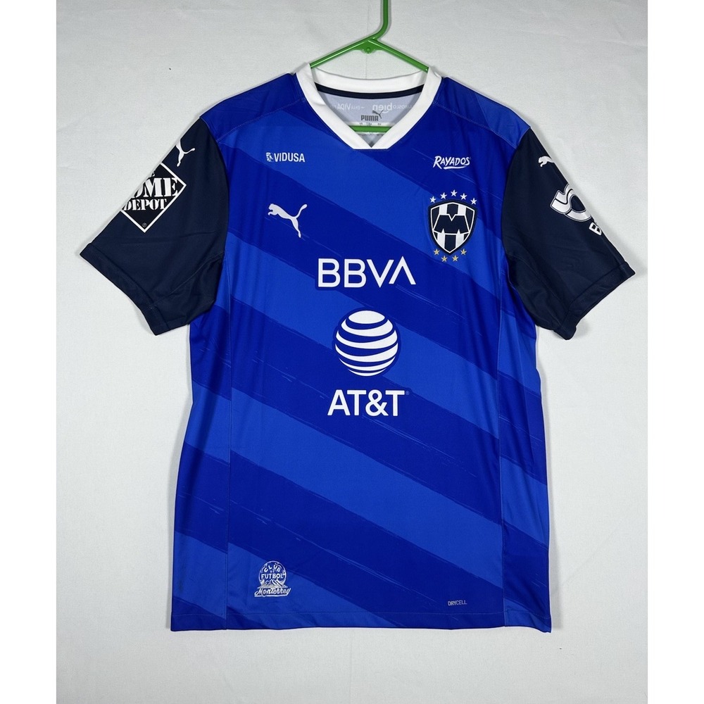 Puma F.C. Monterrey Rayados‎ Jersey Men's Large Liga MX Futbol Soccer Football